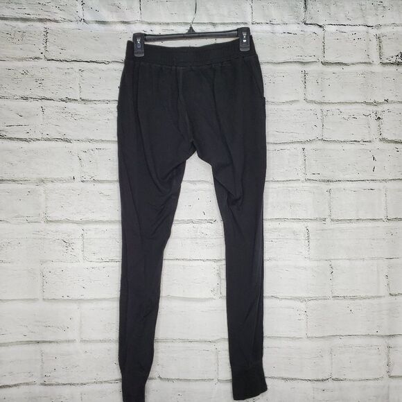 Haute Body black jogger sweat pants viscose - Picture 7 of 11